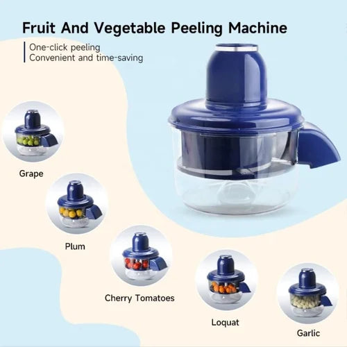 Automatic Electric Fruit And Vegetable Peeler Machine., Capacity: 200 kg/hr